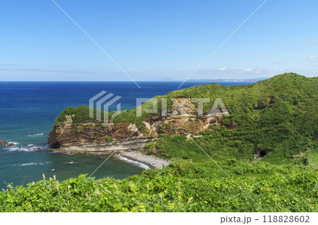 新潟 牛ヶ首層内褶曲 新潟 牛ヶ首層内褶曲 118828602