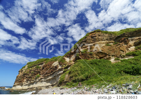 新潟 牛ヶ首層内褶曲 新潟 牛ヶ首層内褶曲 118828603