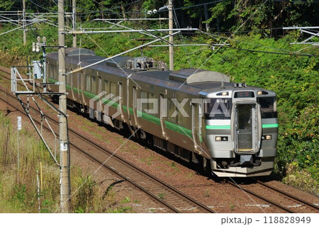 【JR北海道】733系0番台（函館本線：大麻〜森林公園） 118828949