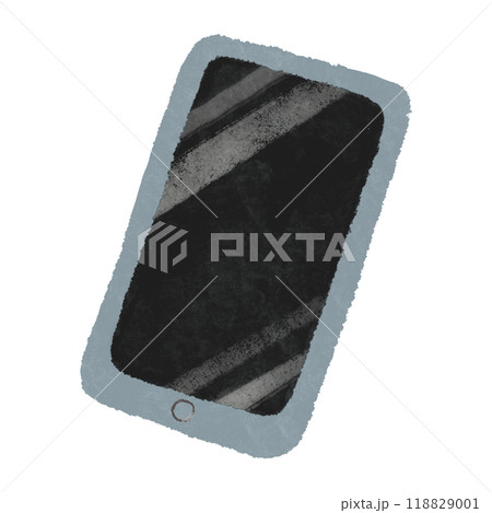 電源の切れてるスマホ 118829001