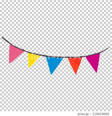 彩旗 彩旗 118829060