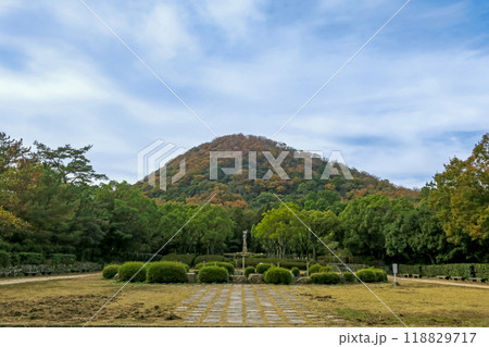 兵庫・甲山森林公園から望む甲山 兵庫・甲山森林公園から望む甲山 118829717