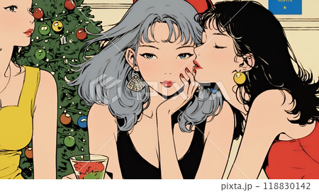若者たちのクリスマスパーティ