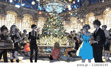 若者たちのクリスマスパーティ