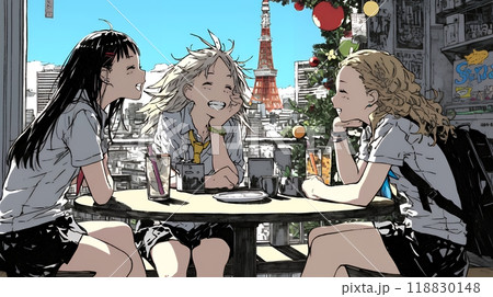 若者たちのクリスマスパーティ