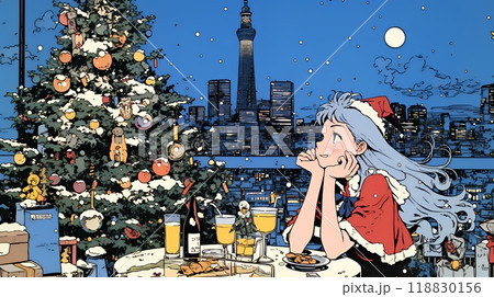 若者たちのクリスマスパーティ