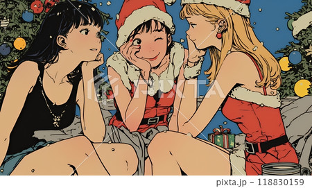 若者たちのクリスマスパーティ