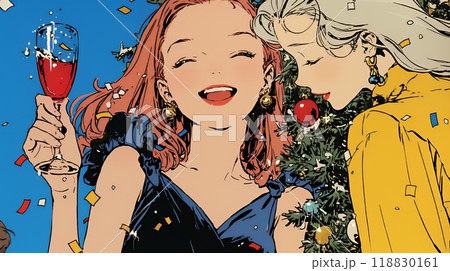 若者たちのクリスマスパーティ
