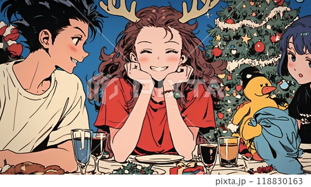 若者たちのクリスマスパーティ