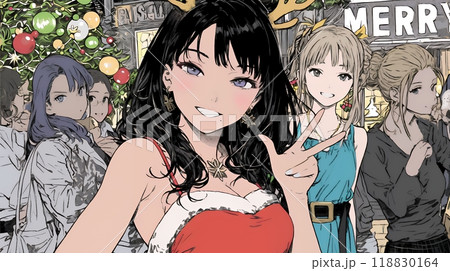 若者たちのクリスマスパーティ
