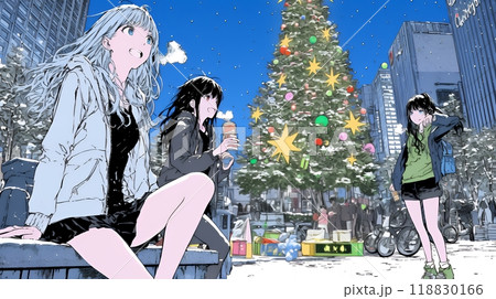 若者たちのクリスマスパーティ