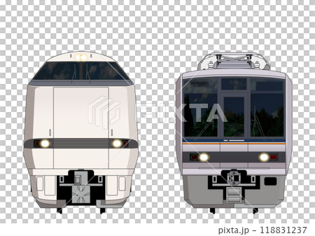 Kyoto Train No.4_683 Series 4000 Series / 207 Series 2000 Series 118831237
