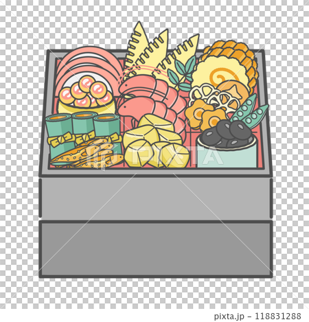 Osechi 美食插圖 118831288