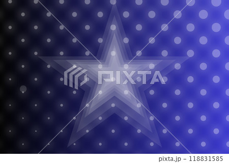 white star pattern blue background 118831585