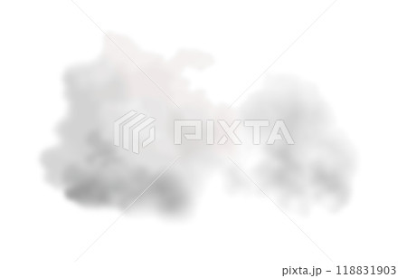 シンプルな雲のアイコンイラスト シンプルな雲のアイコンイラスト 118831903