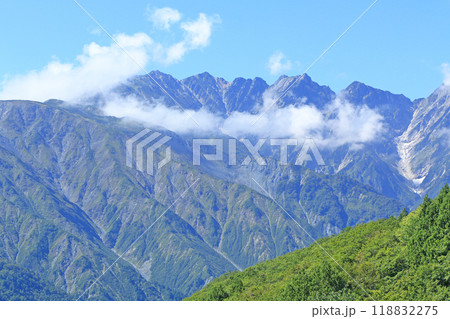 白馬岩岳マウンテンリゾートから望む北アルプス 白馬岩岳マウンテンリゾートから望む北アルプス 118832275