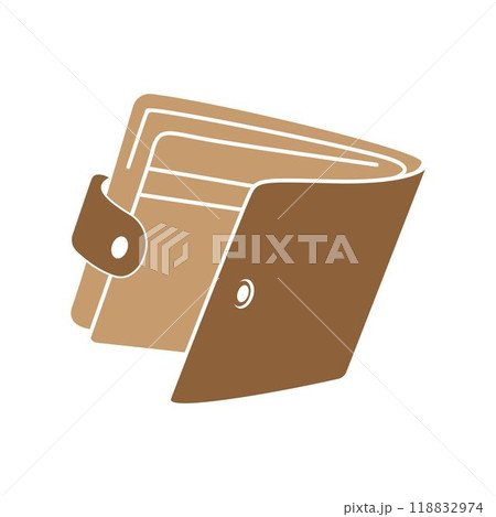 Wallet icon logo design 118832974