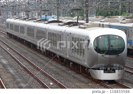 小手指車両基地に留置中の西武池袋線特急ちちぶ号 小手指車両基地に留置中の西武池袋線特急ちちぶ号 118833588
