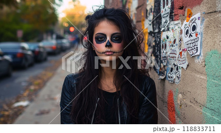 Dia de los Muertos, A Harmonious Cultural Fusion Honoring Ancestors 118833711