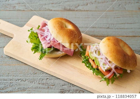 ベーグルサンド 118834057