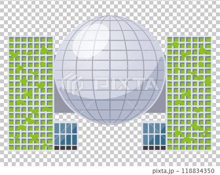 名古屋市科学館のイラスト 118834350