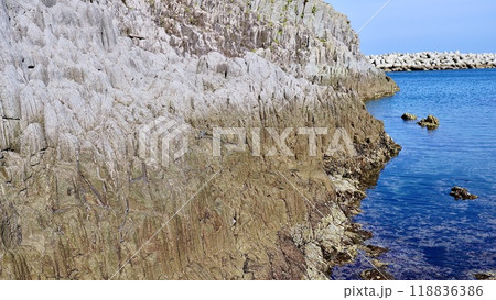 長崎県壱岐島にある初瀬の岩脈 118836386