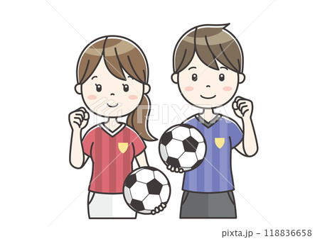 部活動イラスト09　Clip art of Club Activity Illustration 118836658
