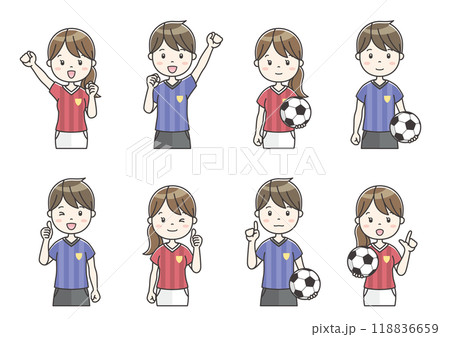 部活動イラスト10　Clip art of Club Activity Illustration 118836659
