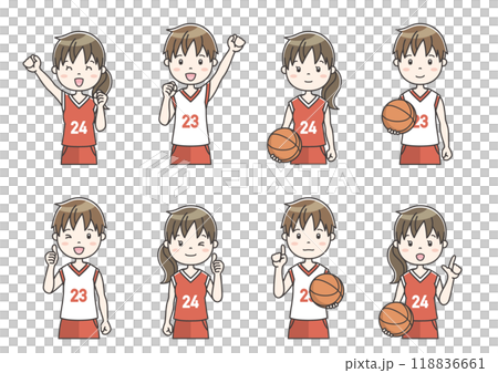 部活動イラスト12　Clip art of Club Activity Illustration 118836661