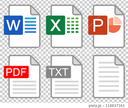 Icon set of several files 118837161