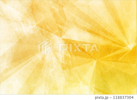 オレンジ和紙の紙に幾何学模様 118837304