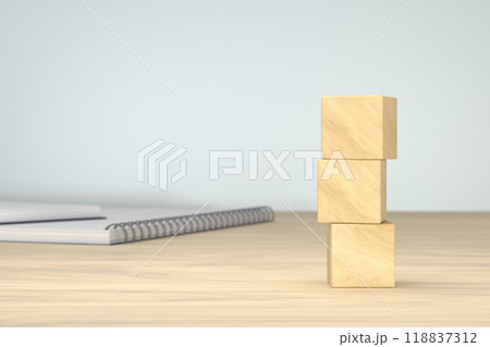 机上積み木ブロックアイキャッチ画像 机上積み木ブロックアイキャッチ画像 118837312