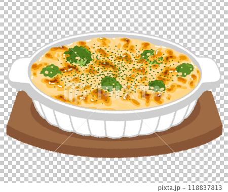 焗烤的插圖 118837813