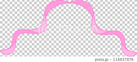 retro Pink bow ribbon border corner retro Pink bow ribbon border corner 118837876