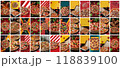 Mega collection of 36 social media story background pizza. used for fast food restaurant advertising 118839100