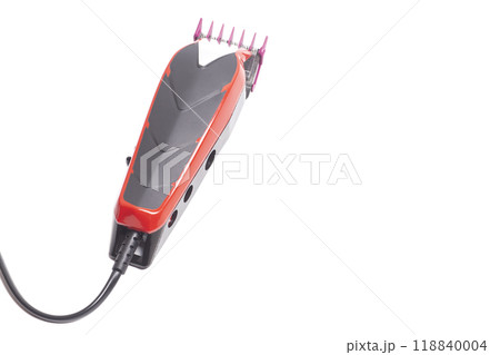 Hair clipper isolated on white 118840004