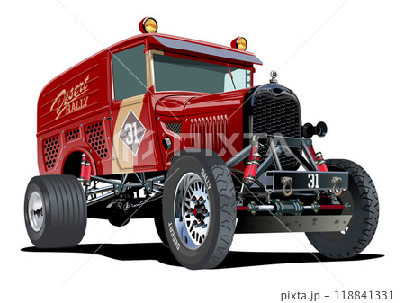 Custom fiction retro race truck concept 118841331