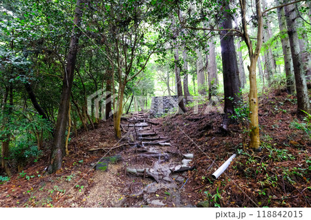 群馬県 渋川市 水澤観世音 水沢山登山道 群馬県 渋川市 水澤観世音 水沢山登山道 118842015