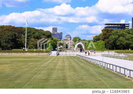 【広島県】秋の平和記念公園 118843865