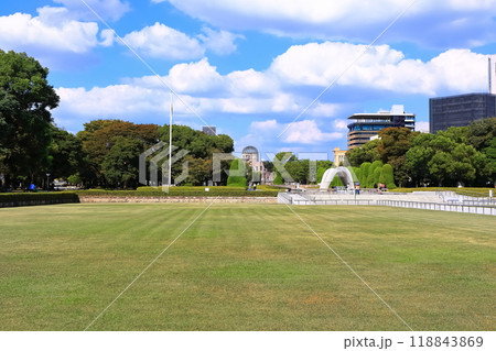 【広島県】秋の平和記念公園 118843869