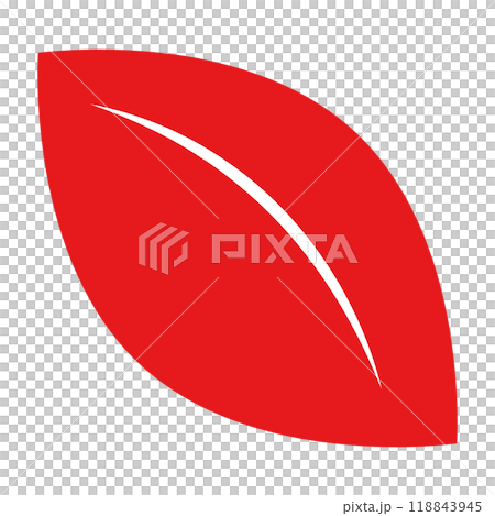 Illustration material leaves plants autumn 118843945