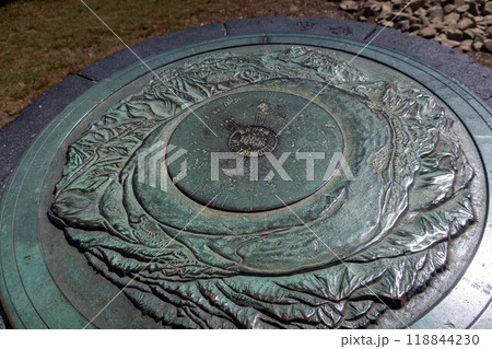 高ボッチ山頂の方位盤　長野県塩尻市 118844230