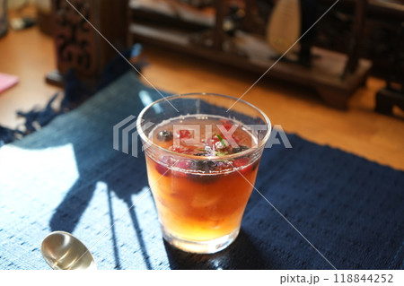 中国茶 フルーツティー アジアン 趣のあるひととき 中国茶 フルーツティー アジアン 趣のあるひととき 118844252