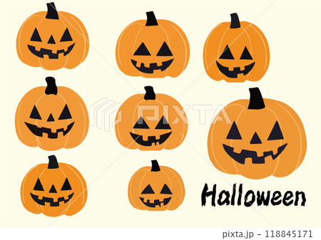ハロウィンイラスト 118845171