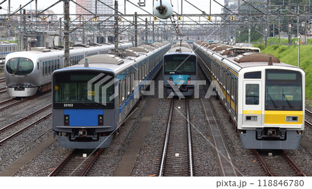 西武池袋線:小手指車両基地にて(埼玉県所沢市) 西武池袋線:小手指車両基地にて(埼玉県所沢市) 118846780