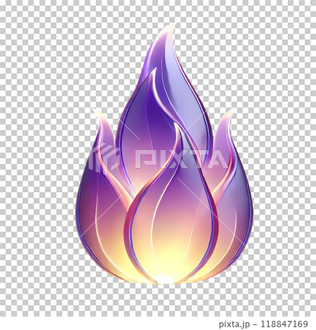abstract colorful flame of burning fire 118847169