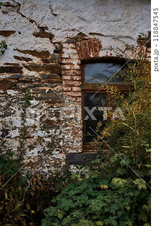 landscapes of an autumnal European village, Belgium, leaves colored by fall landscapes of an autumnal European village, Belgium, leaves colored by fall 118847545