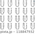 ケーブル・コネクター・アダプターのセット4 118847932