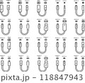 ケーブル・コネクター・アダプターのセット6 118847943