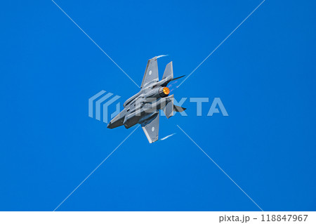 飛行するステルス戦闘機　F-35A　自衛隊 118847967
